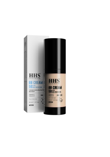 Hhs Güneş Filtreli BB Krem Uva & Uvb SPF50+ Medium