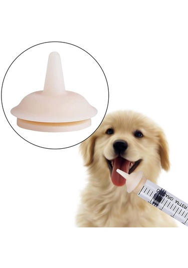 Homyl Yavru Kedi Köpek Için Pet Biberon Meme Hemşirelik L