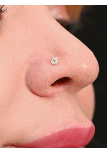 Lale Figür Zirkon Taşlı 925 Ayar Hızma-hızma37 Gümüş