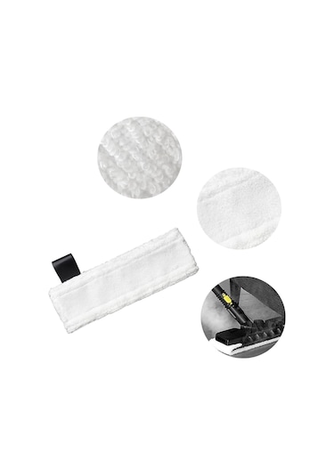 Buhar Mop Pedi Mop Bezi Seti Karcher Sc1 Sc3 Sc4 Sc5 4 Adet - Yerli Üretim