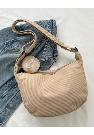 Ruscelli Gençler İçin Omuz Çantası 332762836 Bej