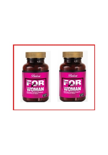 Balen For Women ( Bayanlara Özel ) Kapsül 240 Kapsül - 2 Şişe