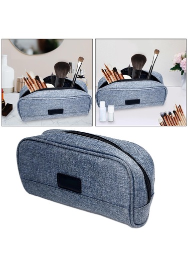 Suntek Kadınlar Ve Erkekler Için Kişisel Tuvalet Çantası Gri Çanta Diğer