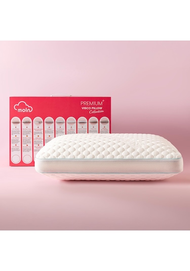 Moln Fresh Collagen Visco Yastık Cilt Dostu & Anti-aging Beyaz