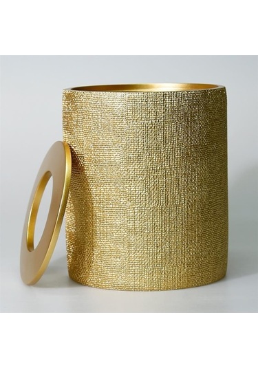 Selim Natural 5 Parça Banyo Seti - Altın Altın