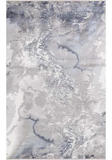 Merinos Halı Therapy 19112 030 Serisi Akrilik Salon Oturma Odası Halısı Mavi