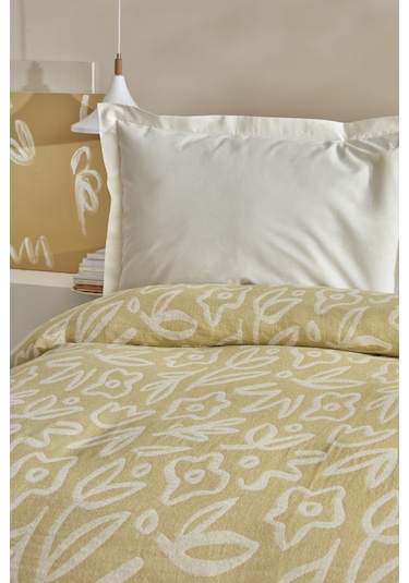Karaca Home Bouquet Çift Kişilik Müslin Pike Yeşil 200.22.11.0297 Yeşil