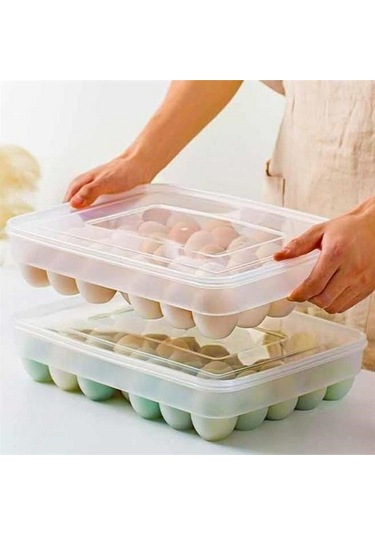30lu Yumurta Saklama Kabı Şeffaf