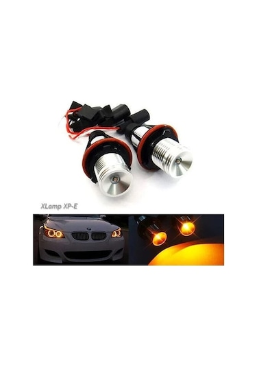 Springsun Bmw E39 E60 Led Gündüz Far Şeridi Ve Sis Farı 5w Angel Eyes 2 Adet