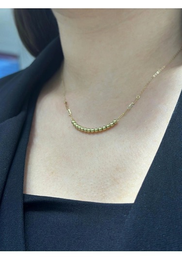 14 Ayar Altın Mini Toplu Hediyelik Kolye 949 Gold