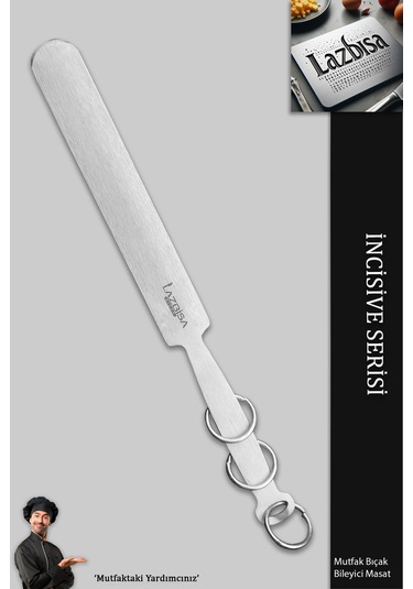 Lazbisa MFT-010 İncisive Serisi Masat Mutfak Bıçak Bileme Aleti Masatı