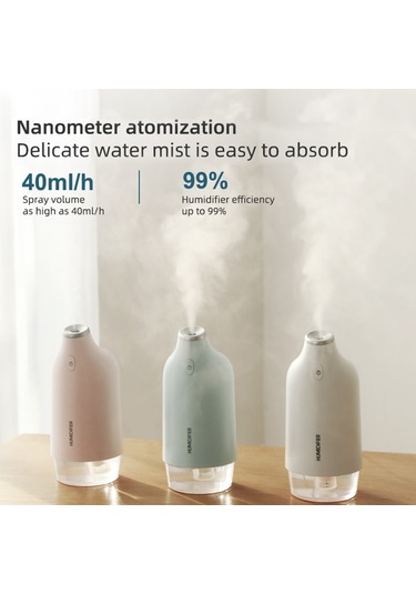 Sones Tshm0 2.5w Ortam Işığıyla Sprey Nemlendirici Pembe