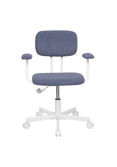 Teddy Ofis Ve Çalışma Sandalyesi-mavi 64x74-83x63 Cm