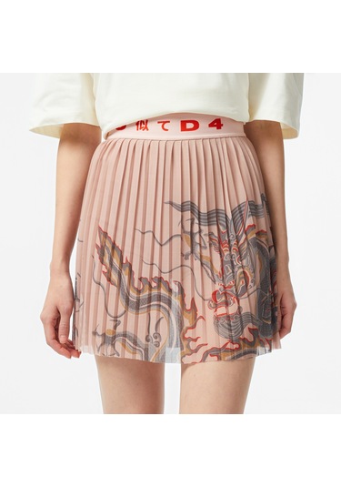 Unıted4 Mini Kadın Pembe Şort Etek Fujo Pembe