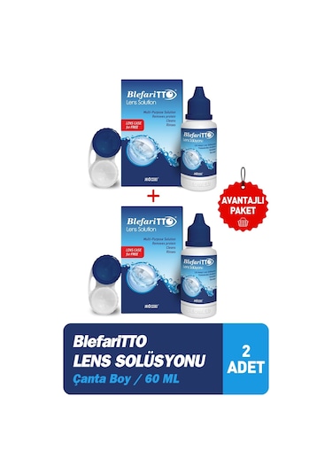 Blefaritto Lens Solüsyonu 60 Ml 2 Adet