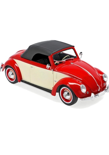 Kk Scale 1:18 Vw 1200 Hebmüller Cabrio 1949 Rot/creme Limited Edi