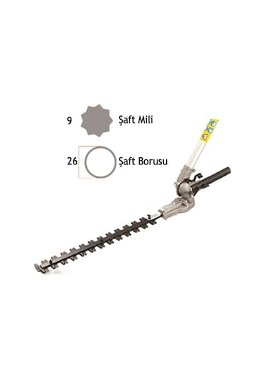 Tırpan Lükstrüm Aparatı 26Mm 9 Köşe
