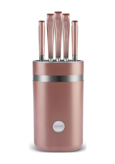 Karaca  Mastermaıd Rosegold 6 Parça Standlı Bıçak Seti