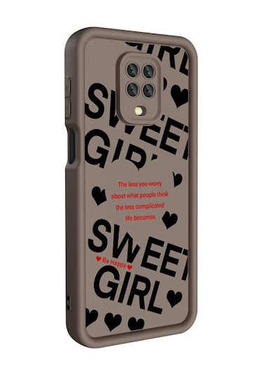 Xiaomi Redmi Note 9 Pro / Xiaomi Redmi Note 9s Kılıf Kamera Korumalı Baskılı Arka Yüzey Klas Kapak