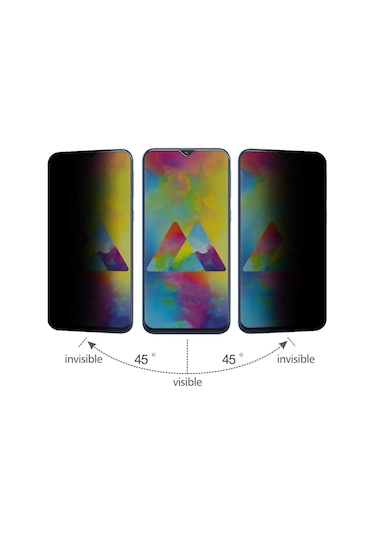 Huawei P40 Lite Gizli Hayalet Ekran Koruyucu Cam