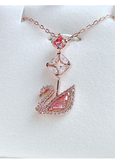 Swarovski 5473024 Dazzling Swan Y Kolye