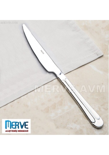 Nehir Saray Sade Tatlı Pasta&Kahvaltı Bıçağı Düzine 12'li