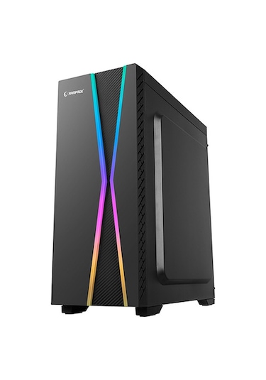 Rampage X-Max 1*120Mm Fan Tempered Camlı Gaming Oyuncu Kasası