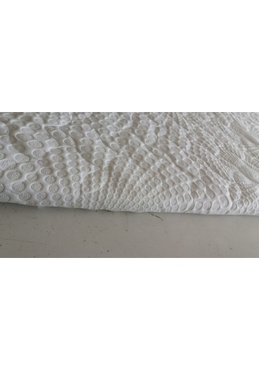 Viscoleff Visco Yatak Pedi 4 Cm Tüm Ölçüler Yastık 180*200-Aloevera Desen