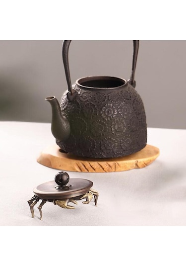 Suntek Çin Bronz Çay Pet Lifelike Tarama Yengeç Çay Töreni