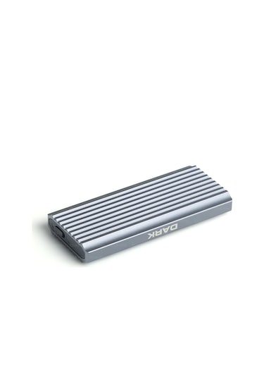 Dark USB 3.2 Gen2 Type C - M.2 NVMe & NGFF SATA SSD RGB LED