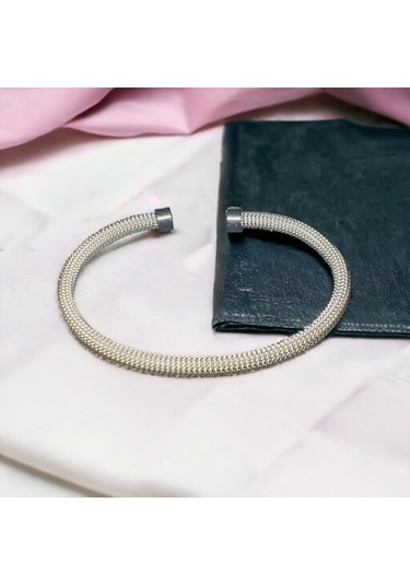 Kesebe Unisex Kadın/erkek Esnek Bijuteri Bileklik-gümüş Renkli Çok Renkli