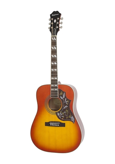 Epiphone Hummingbird Pro Elektro Akustik Gitar Faded Cherry Sunb