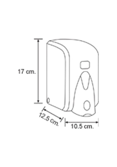 Omnipazar Vialli S5 Sıvı Sabun Dispenseri Aparatı Hazneli Beyaz 5