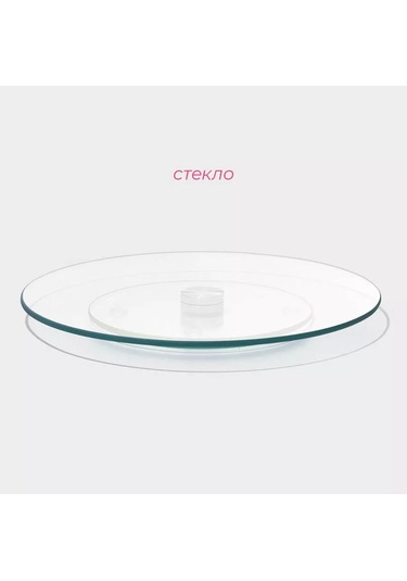 Dolana Bulaşık Akışkan Cam Turta Standı 24 Cm 134323944 Beyaz