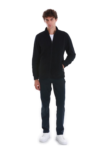 Hatemoğlu Regular Fit Tam Fermuarlı Polar Sweatshirt Lacivert 3522ETC0B015 - 005 Lacivert Hatemoğlu Regular Fit Tam Fermuarlı Polar Sweatshirt Lacivert 3522ETC0B015 - 005 Lacivert