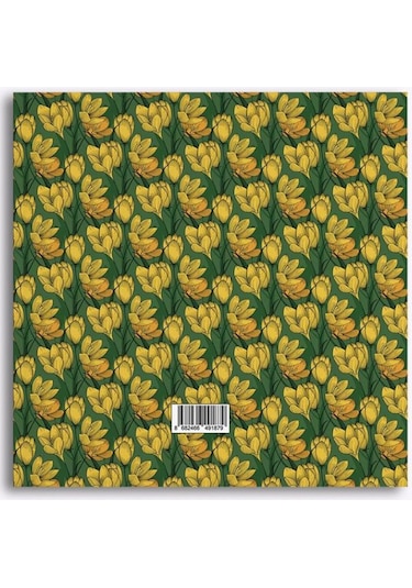 My Mia Art Sarı Manolya 16x16 Çizgisiz Defter Çok Renkli
