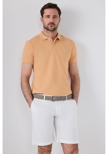 Ds Damat Regular Fit Kayısı Pike Dokulu %100 Pamuk Kıvrılmaz Polo Yaka Nakışlı T-shirt 4HC14ORT51000 Sarı Ds Damat Regular Fit Kayısı Pike Dokulu %100 Pamuk Kıvrılmaz Polo Yaka Nakışlı T-shirt 4HC14ORT51000 Sarı