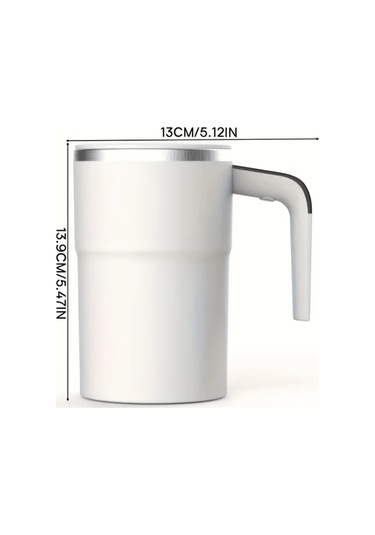 Maxaccess Dijital Termometreli Otomatik Manyetik Karıştırıcı Beyaz Seyahat Bardak Diğer