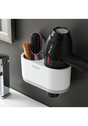 Dianziye Banyo Fön Tutucu Duvarlı, Deliksiz Montaj, Yoğun Kullanım Plastik, 10kg Taşıma Kapasitesi, Gri, Modern Minimalist, Düzenleyici Raf Diğer Dianziye Banyo Fön Tutucu Duvarlı, Deliksiz Montaj, Yoğun Kullanım Plastik, 10kg Taşıma Kapasitesi, Gri, Modern Minimalist, Düzenleyici Raf Diğer