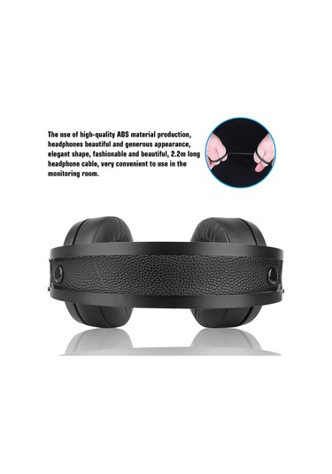 Reedark Kubite T-803 Profesyonel Stüdyo Kulaklığı - 50mm Hoparlör, 32 Ohm, 10hz-30khz Frekans Aralığı Siyah