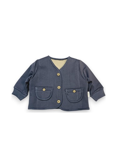 Ceketli Erkek Bebek Takım gri