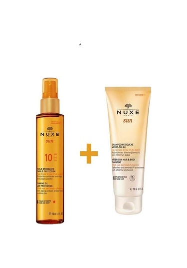 NUXE BRONZLASTIRICI 10SPF & SAMPUAN KOFRE