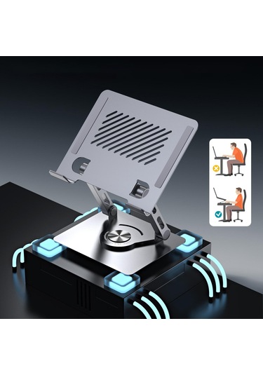 Homyl Ev Dizüstü Bilgisayar Standı Çok İşlevli Hafif 360
