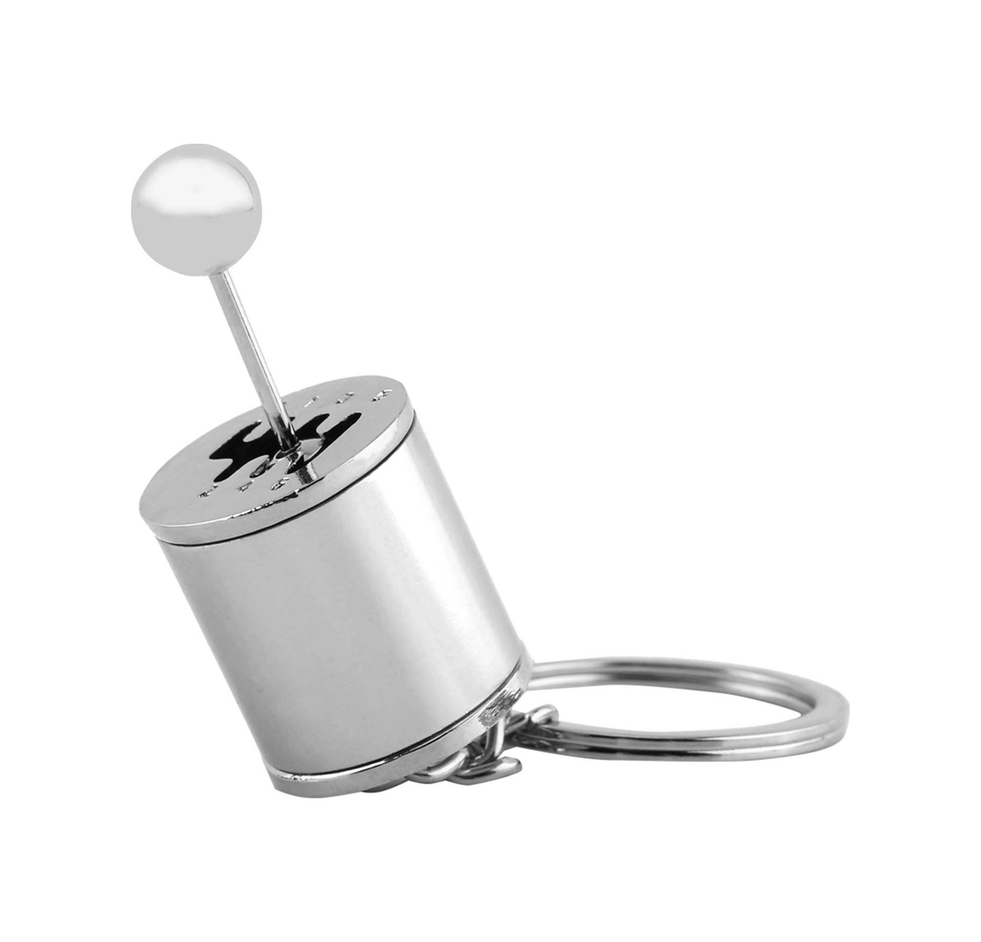 Wezone Metal Vites Değiştirici Anahtar Zinciri - 6 Vites Ve Geri Vites, Kucuk Ve Hafif, Araba Severlere Özel Hediyelik Alet