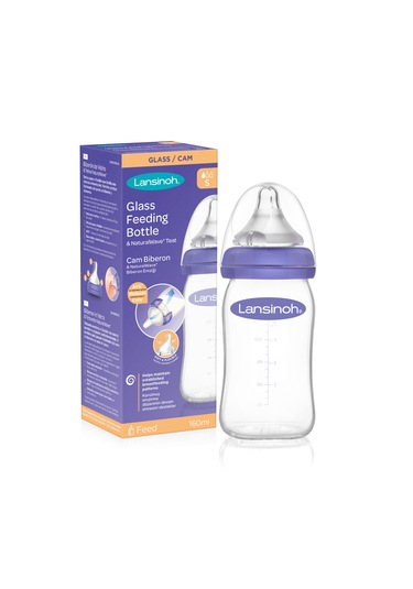 Lansinoh Natural Wave 160 ML Cam Biberon