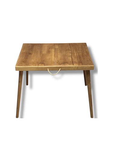 Ceviz Kamp Masası, Piknik Masası, Orta Sehpa, Portatif Masa Açık Kahverengi