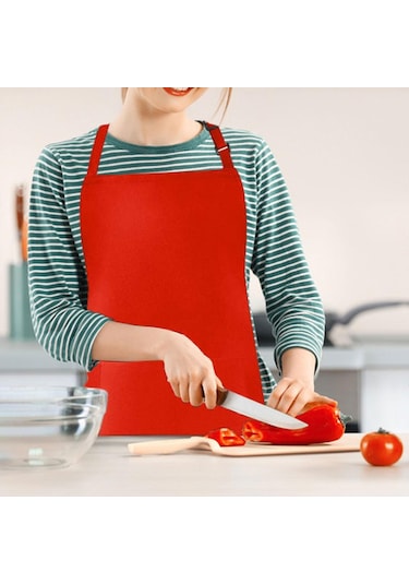 Suntek Magideal Mutfak Önlüğü Şef Restoran Köpek Bakım Turuncu