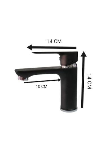 Fleko Lavabo Bataryası Siyah