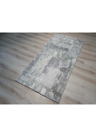 Armis Halı Kolaj A313A Gri Halı 80X140 Cm
