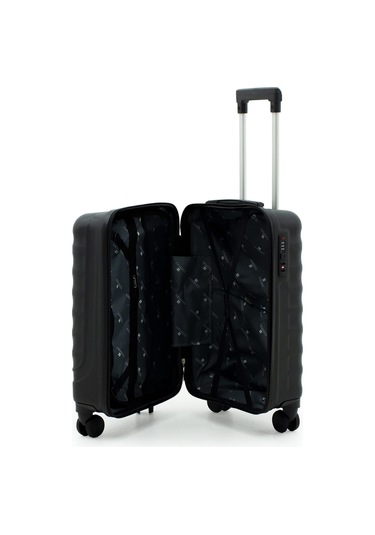 Babil Lüx Abs Küçük Boy Valiz 55 Cm Siyah